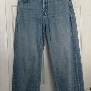 Madewell - Perfect Vintage Crop Jeans - size 25   Classic Light Blue Jeans